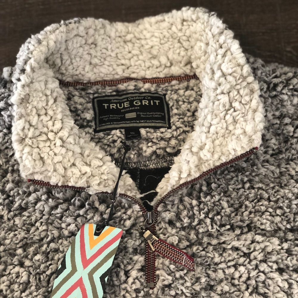 True Grit Sherpa Pullover